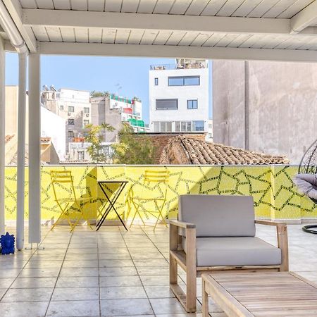 Chic Rooftop Studio W/ Terrace - Near Acropolis Афины Экстерьер фото